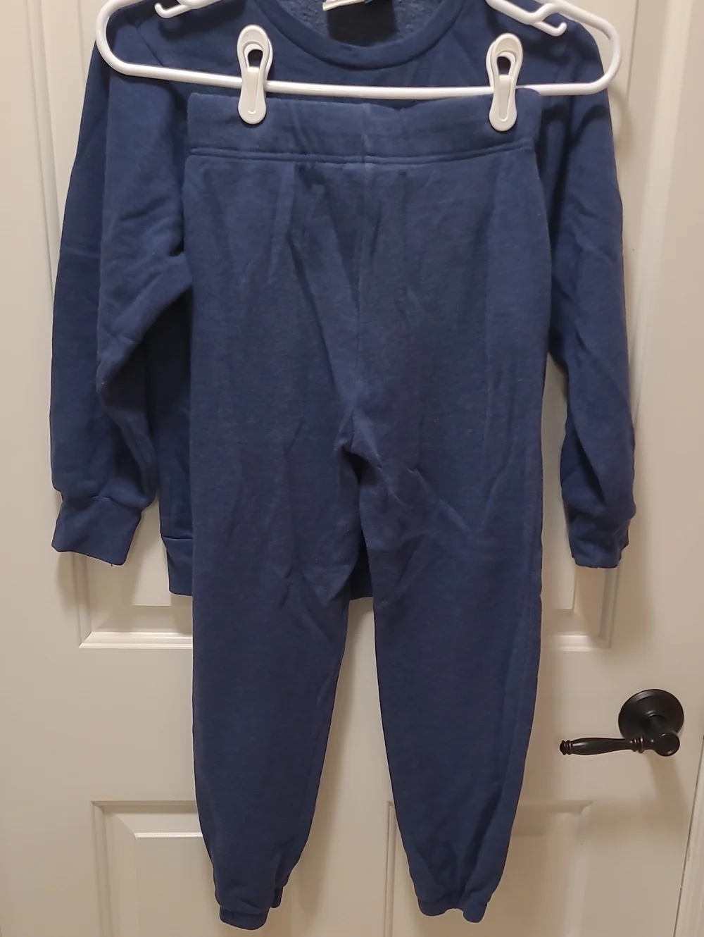 Marvel Blue Kids Superhero Sweatshirt & Pants Set M